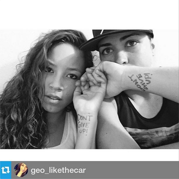 Don't Give Up movement participants