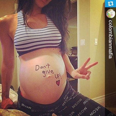 Don't Give Up movement participant